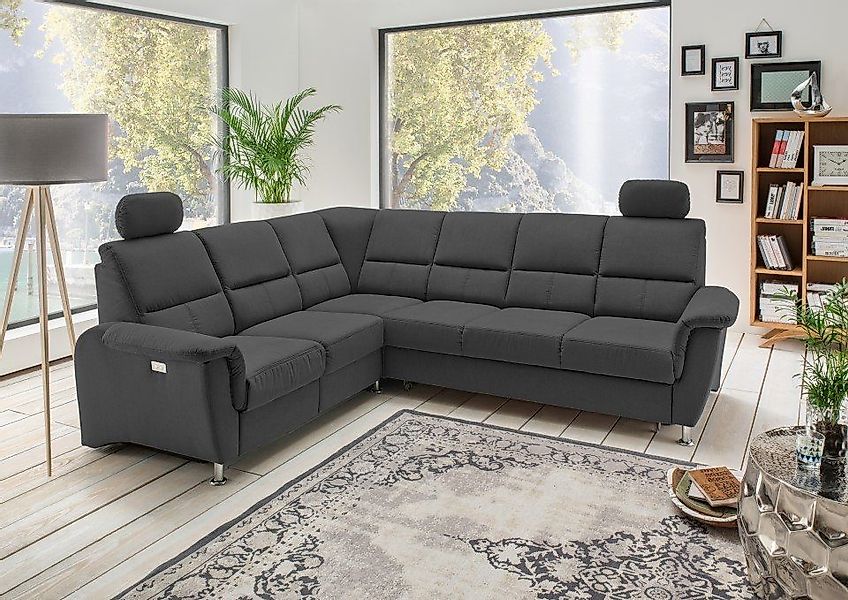 Myhomelando Ecksofa Paris, mit elektronischer Relaxfunktion, günstig online kaufen