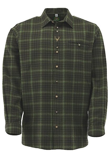 OS Trachten Trachtenhemd Firoxa Regular Fit, Haifischkragen, Brusttasche, H günstig online kaufen