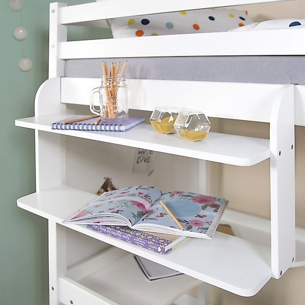 Homestyle4u Einhängeregal Hängeregal Regal für Hochbett Kinder günstig online kaufen