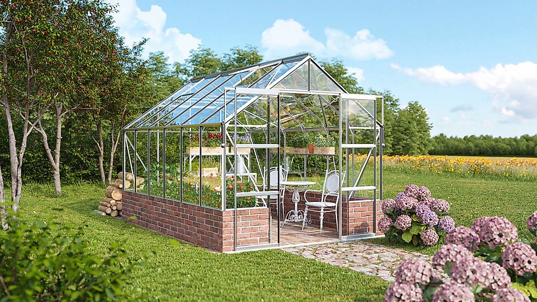 Vitavia Gewächshaus "Cassandra 9900" Alu-Profile, 3 mm Einscheibensicherhei günstig online kaufen
