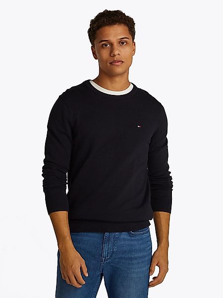 Tommy Hilfiger Rundhalspullover ESSENTIAL COTTON CREW NECK Crewneck Regular günstig online kaufen