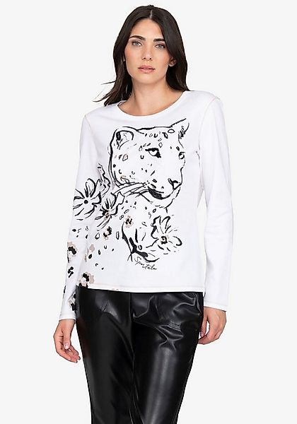 Sportalm Kitzbühel Rundhalsshirt mit Frontprint günstig online kaufen