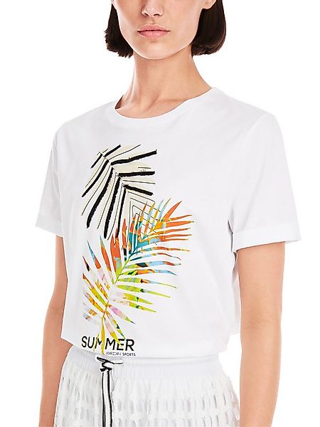 Marc Cain T-Shirt "Summer to Go" Premium Damenmode "Rethink Together" T-Shi günstig online kaufen