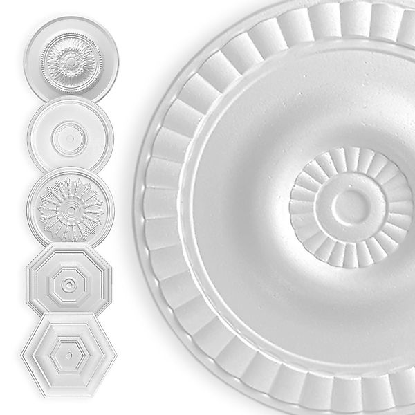 Hexim Wanddekoobjekt Meeresleuchten 40cm (HEXIM Stuckrosette günstig online kaufen