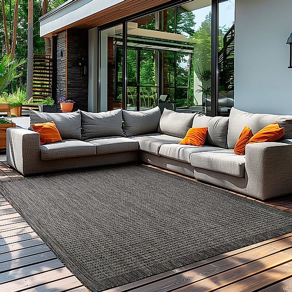 Teppium Outdoorteppich Unicolor - Einfarbig, Rechteckig, günstig online kaufen