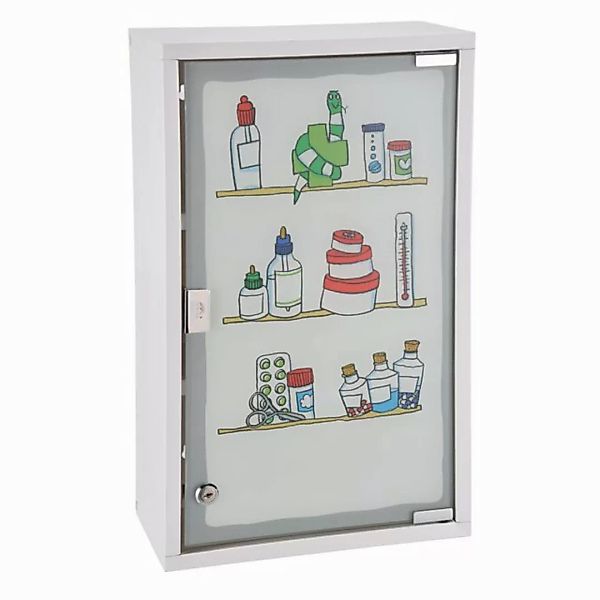 HI Medizinschrank Medizinschrank 30 x 15 x 50 cm Edelstahl (1-St) günstig online kaufen