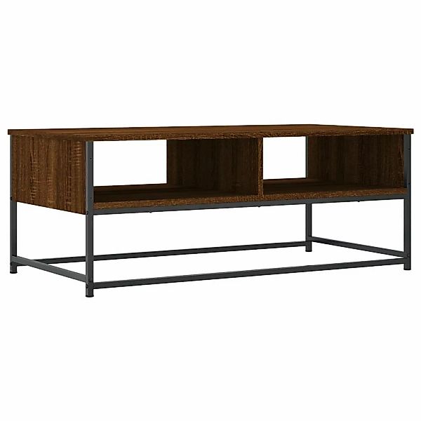 vidaXL Couchtisch Braun Eichen-Optik 100x51x40 cm Holzwerkstoff günstig online kaufen