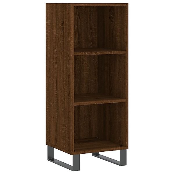 vidaXL Sideboard Sideboard Braun Eichen-Optik 34,5x32,5x90 günstig online kaufen