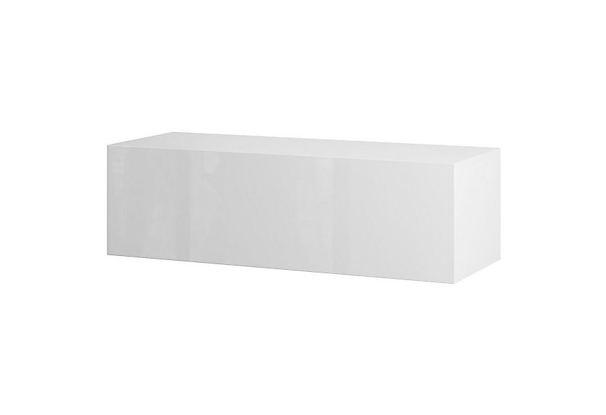 Planetmöbel Garderoben-Set Hängeschrank WEST 100 cm weiß, (Garderobenschran günstig online kaufen