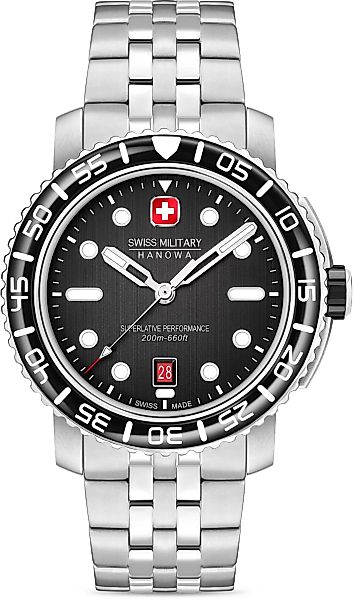 Swiss Military Hanowa Schweizer Uhr "BLACK MARLIN, SMWGH0001702" günstig online kaufen