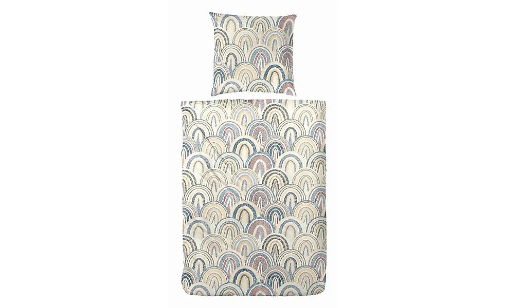 Bettwäsche-Set   ¦ beige ¦ Maße (cm): B: 135 H: 1 Bettwaren > Bettwäsche > günstig online kaufen