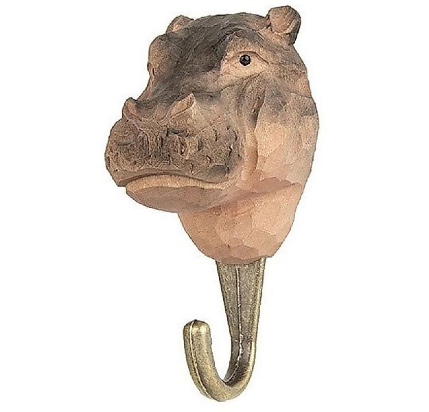 Wildlife Garden Garderobenhaken Kleiderhaken DecoHook Nilpferd günstig online kaufen
