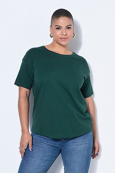 Studio Untold T-Shirt Basic-Shirt Relaxed Shape überschnittene Schultern günstig online kaufen