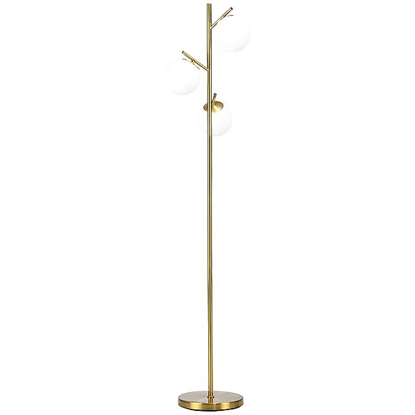 HOMCOM Stehlampe Standleuchte mit 3 E27 günstig online kaufen