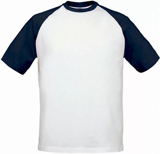 B&C Rundhalsshirt Base-Ball Herren T-Shirt günstig online kaufen