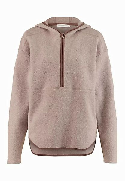 Hessnatur Fleecepullover aus reiner Bio-Baumwolle (1-tlg) günstig online kaufen