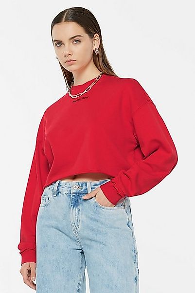 Harlem Soul Sweater mit Used-Kante am Ärmel günstig online kaufen