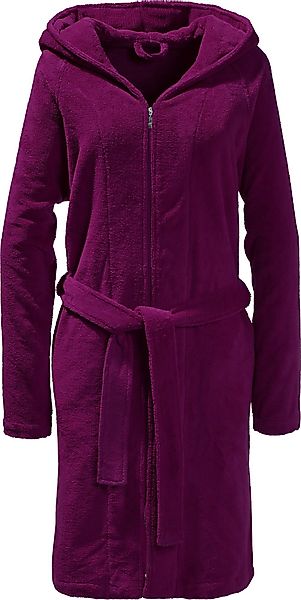 Erwin Müller Bademantel Velours Unisex-Bademantel "Balingen" günstig online kaufen