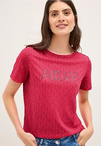 Ausbrenner-Shirt mit Wording günstig online kaufen