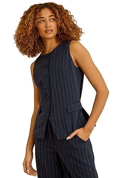 Love & Roses Anzugweste Love & Roses ärmellose Rundhals-Weste (1-tlg) günstig online kaufen