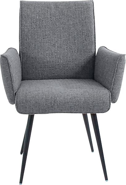 K+W Komfort & Wohnen Armlehnstuhl »Giacomo I« () 1 Stk.4- Fuß-Armlehnenstuh günstig online kaufen
