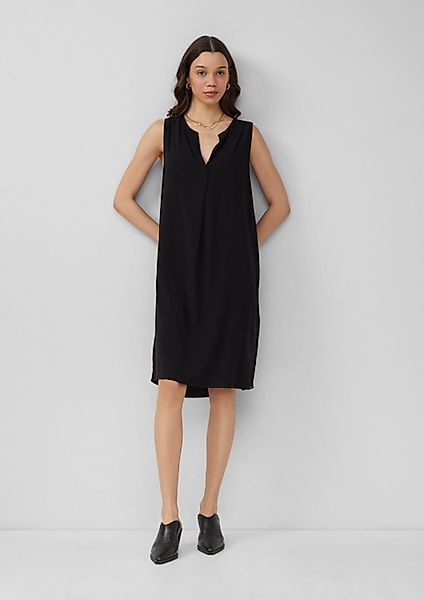 QS Minikleid Kleid Knielanges Viskosekleid günstig online kaufen