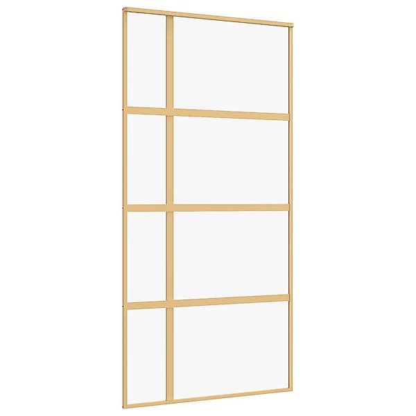 vidaXL Haustür Schiebetür Golden 102,5x205 cm günstig online kaufen