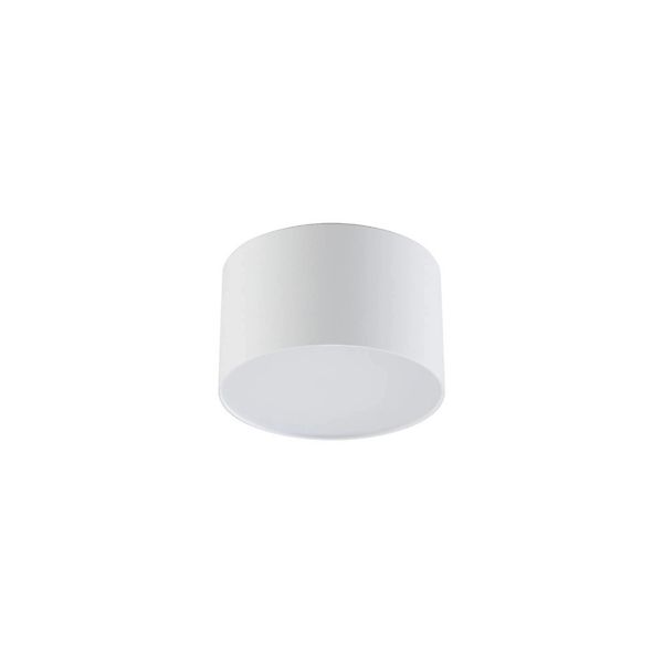 Lindby LED Deckenlampe Nivoria 10020115 Modern in Weiß aus Aluminium 1-flam günstig online kaufen