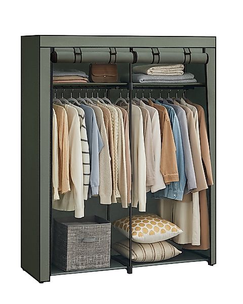 SONGMICS Stoffschrank mit Stangen zum Aufhängen, günstig online kaufen