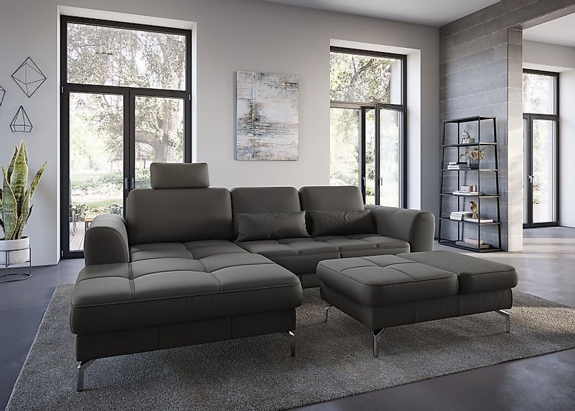 sit&more Ecksofa Bendigo L-Form, inklusive Sitztiefenverstellung, günstig online kaufen