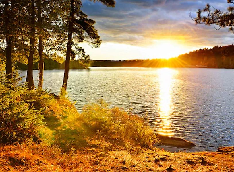 Papermoon Fototapete »Algonquin Park Lake« günstig online kaufen
