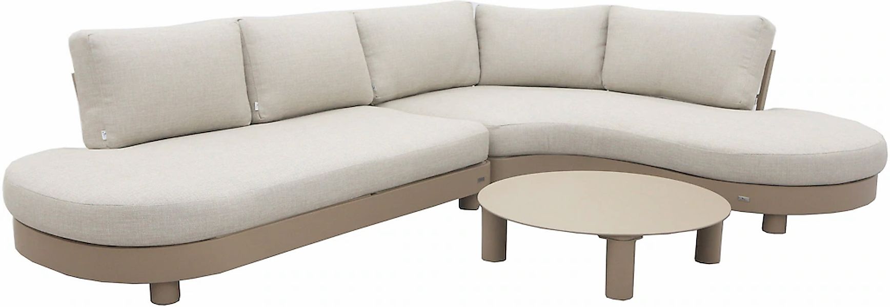 Best Gartenlounge-Set "Salerno" Set, 10 Stk. tlg. bestehend aus 2 Sitzbänke günstig online kaufen