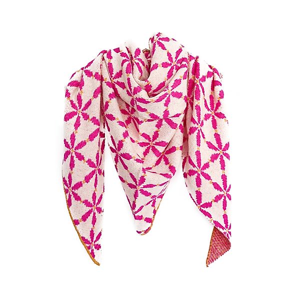COFI 1453 Modeschal mit Blumenmuster für günstig online kaufen