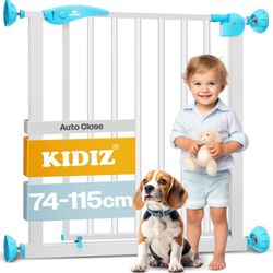 KIDIZ Türschutzgitter, Türschutzgitter Absperrgitter Treppengitter Kindergi günstig online kaufen