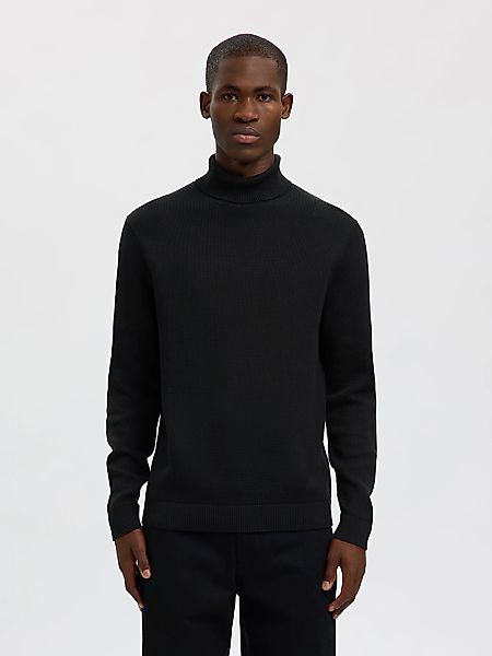 Selected Herren Rollkragen Pullover SLHDANE LS KNIT STRUCTURE ROLL NECK - R günstig online kaufen