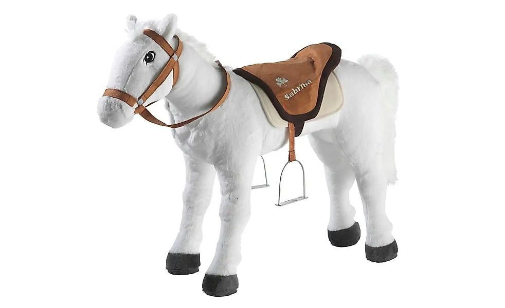 Heunec Kuscheltier  Pferd ¦ weiß ¦ Maße (cm): B: 27 H: 63 Baby > Spielen > günstig online kaufen