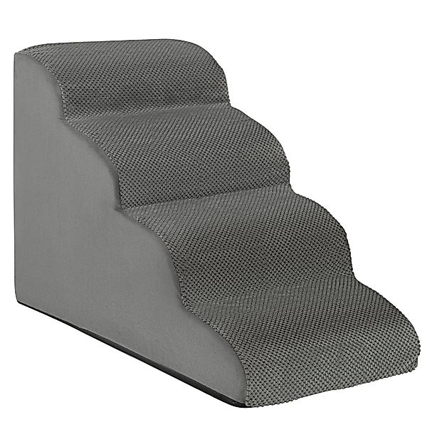 COSTWAY Haustiertreppe Hunderampe, 4-stufige, faltbar & günstig online kaufen