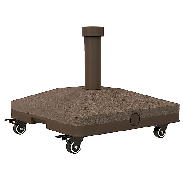 Outsunny Sonnenschirmständer bis 20kg befüllbar Quadratisch Schirmständer m günstig online kaufen