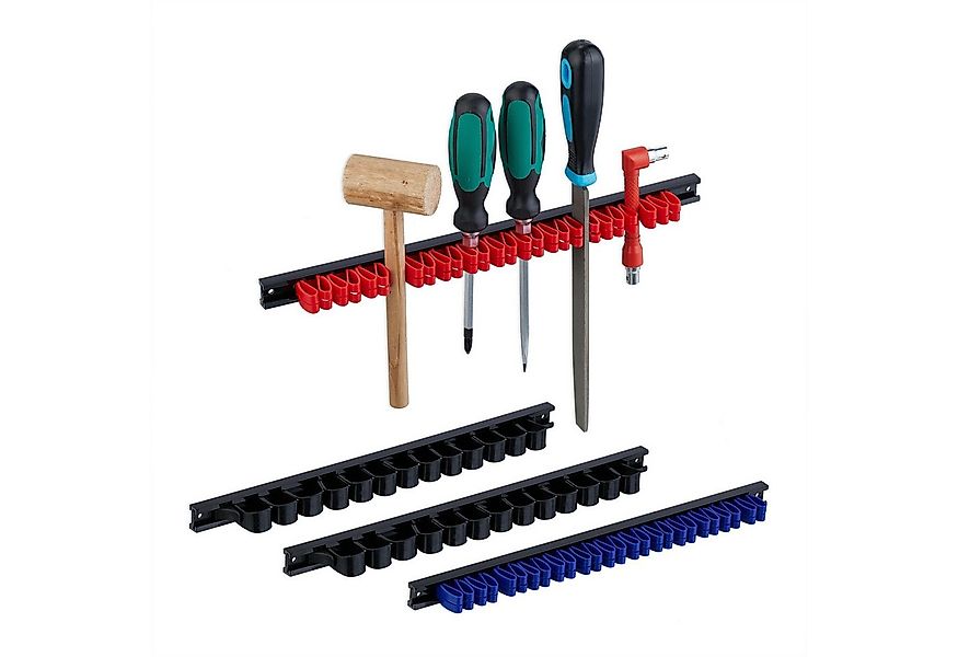 relaxdays Klemmhalter Werkzeughalter 4er Set, 4-tlg. günstig online kaufen