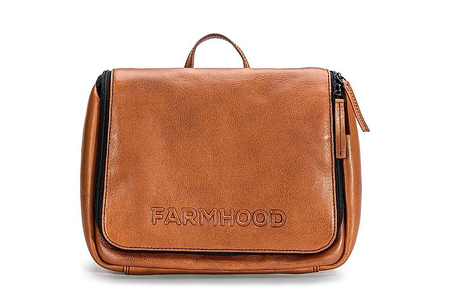 Farmhood Kulturbeutel Memphis, Leder günstig online kaufen