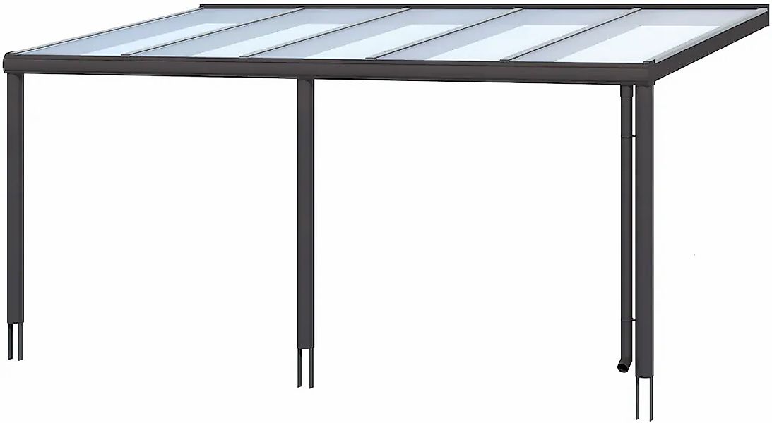 Terrassenüberdachung Garda 541 x 307 cm Aluminium Anthrazit günstig online kaufen