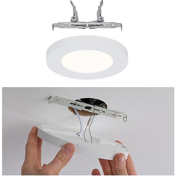 Paulmann LED Einbaustrahler »LED Einbaupanel Cover-it rund 116mm 6W 3.000K günstig online kaufen