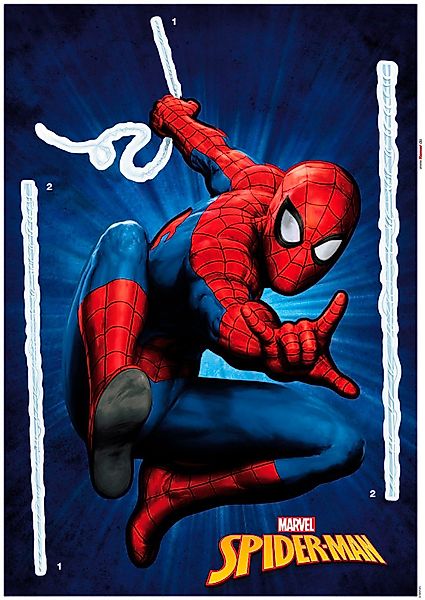 Komar Wandtattoo Spider-Man - Größe 50 günstig online kaufen