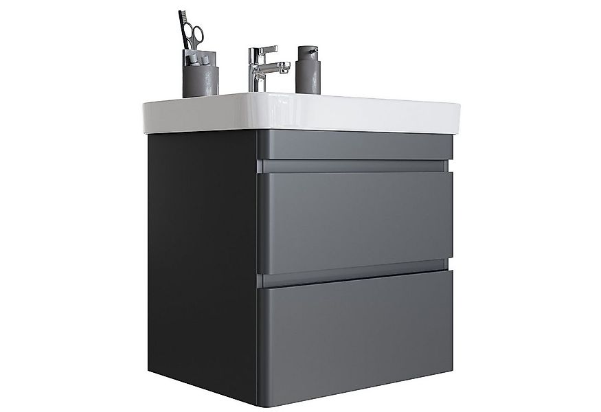 Newroom Waschtisch Axina, Waschbeckenunterschrank inkl. Waschbecken lackier günstig online kaufen