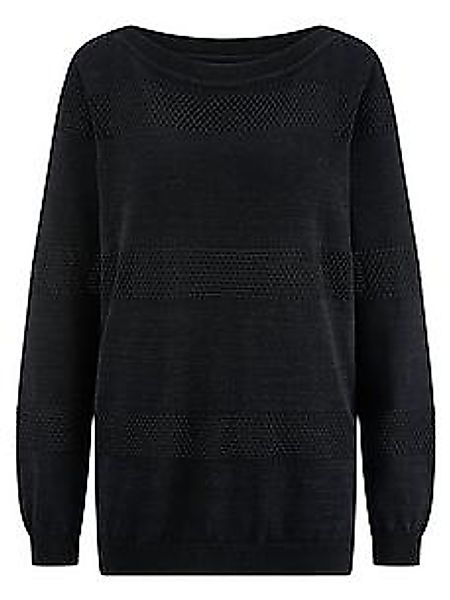 Rundhals-Pullover Anna Aura schwarz günstig online kaufen