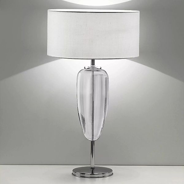 Tischlampe Show Ogiva, Glaselement klar, Höhe 82 cm günstig online kaufen