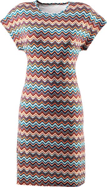 Erwin Müller Midikleid Damen-Freizeitkleid Single-Jersey gemustert günstig online kaufen