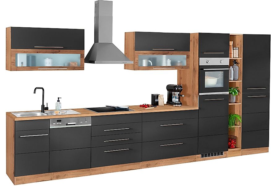 KOCHSTATION Küchenzeile KS-Wien, Breite 440 cm, günstig online kaufen