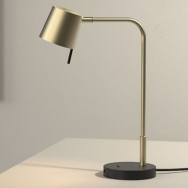 LED Tischleuchte Miura in Gold-matt 7,5W 367lm günstig online kaufen