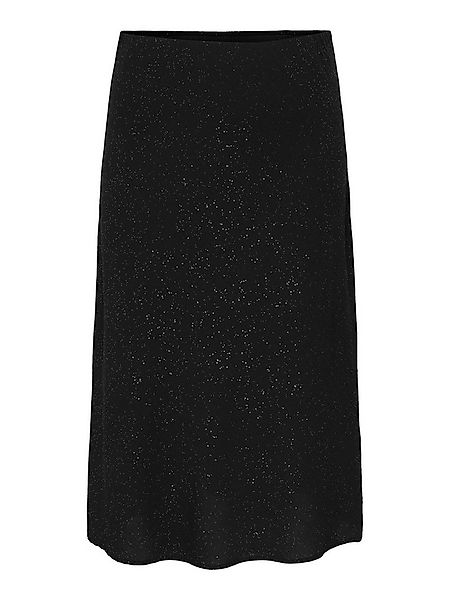 ONLY CARMAKOMA Midirock CARJOSEE METTA LIFE MIDI SKIRT WVN mit Glitzer Effe günstig online kaufen